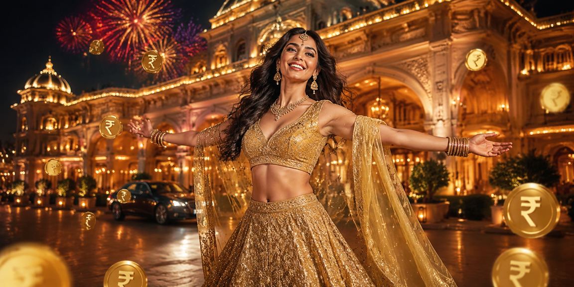 Exciting casino betting in India with traditional attire
