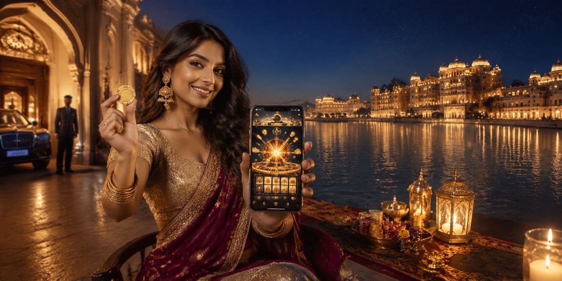 Indian VIP customer enjoying online betting bonus
